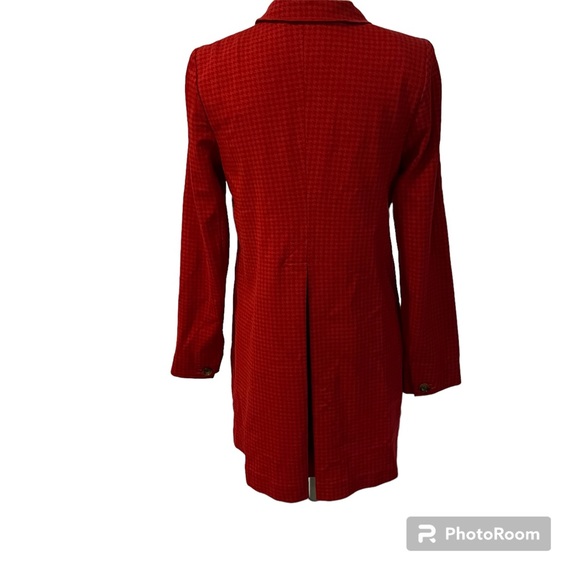 Cabi Houndstooth Red Jacket - Picture 6 of 8